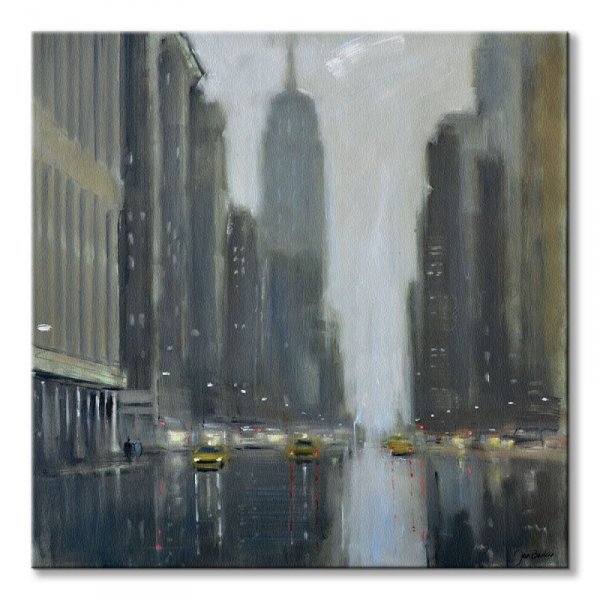 Early Commute, 5th Avenue - obraz na płótnie