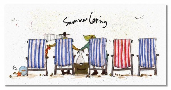 Summer Loving - obraz na płótnie