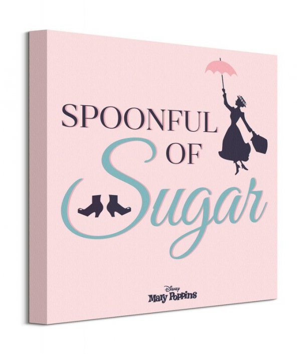 Mary Poppins Spoonful of Sugar - obraz na płótnie