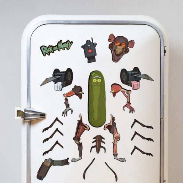 Rick and Morty Weaponize The Pickle - magnesy
