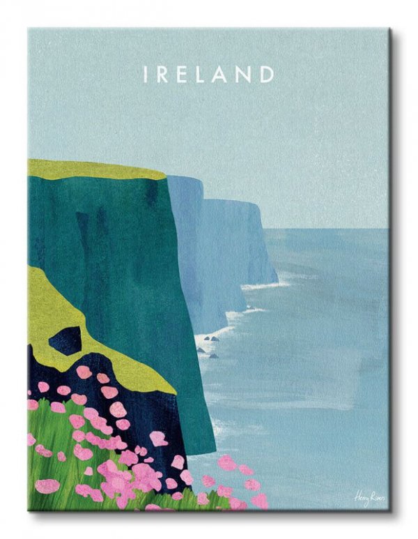Ireland, Cliffs of Moher - obraz na płótnie
