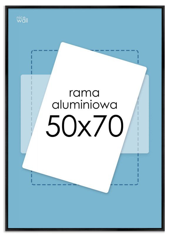 Rama aluminiowa 50x70 cm