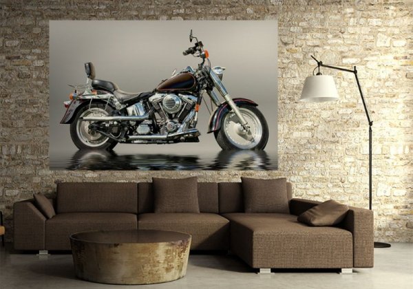 Fototapeta na ścianę - Motocykl - 175x115 cm