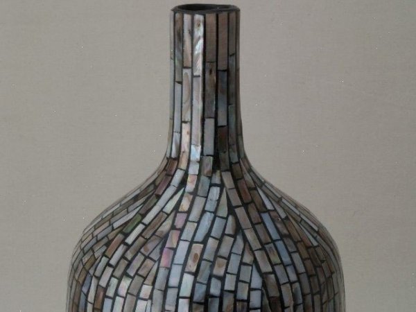 Wazon ceramiczny - Butelka Duża - 16x42cm 