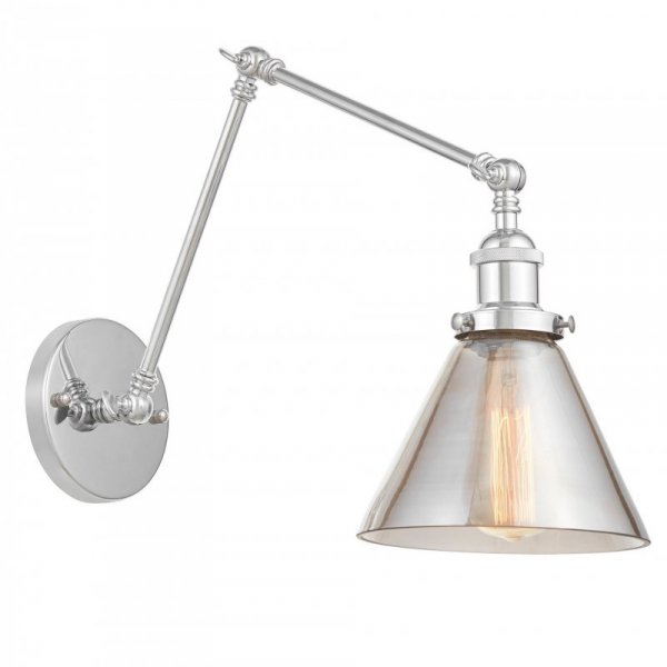 Lampa ścienna - Kinkiet Loft - Nubi Pro Grey W2 - lampy do hotelu - decoart24.pl