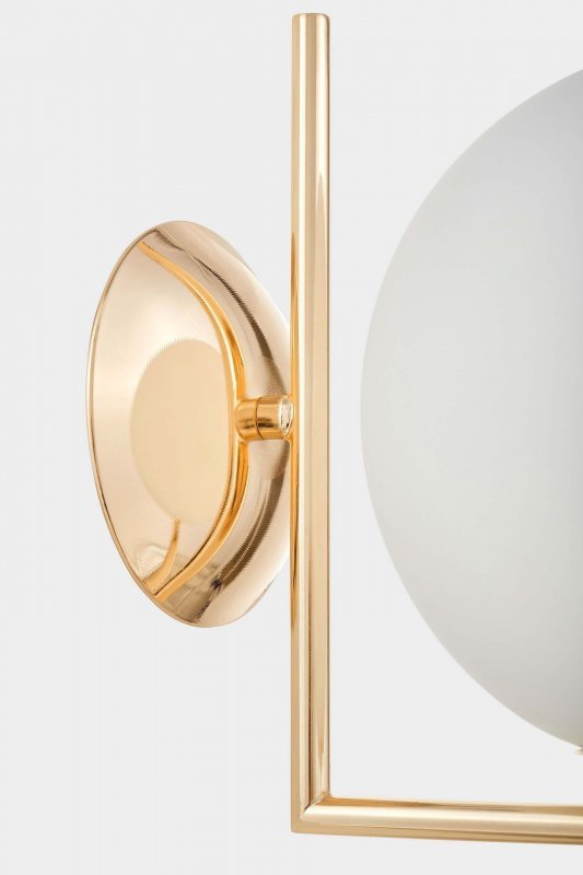 Lampa ścienna - Kinkiet złoty - Sorento D20 - lampy do sypialni - decoart24.pl