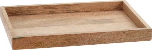 Taca drewniana - 33x22cm - drewniane dodatki do wnętrz - sklep decoart24.pl