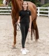 ELT PIA Bryczesy/Legginsy  jeździeckie z wysokim stanem i pełnym lejem silikonowym DZIECIĘCE