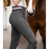 ELT NALA Bryczesy/Legginsy jeździeckie z wysokim stanem i lejem silikonowym