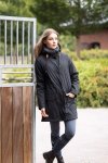 HORZE ELISE Płaszcz / kurtka jeździecka przeciwdeszczowa z ocieplaną podszewką