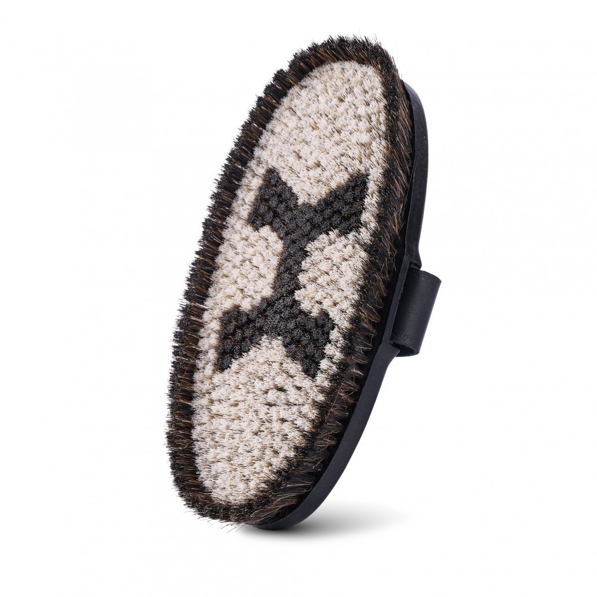 HuleHest HUSHGROOM Szczotka dla konia z naturalnego włosia