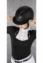 FAIR PLAY QUANTINUM WV CARBON Kask jeździecki SZEROKI DASZEK