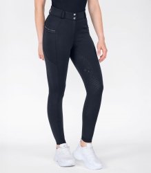 SALE ELT ROMY GLAM Bryczesy jeździeckie damskie z silikonowym lejem i wysokim stanem DZIECIĘCE