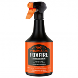 *PHARMAKAS FOXFIRE Spray do nabłyszczania sierści 500ml