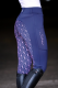 SILWEAR COMFORT PRO PINK POWER Legginsy jeździeckie z wysokim stanem i pełnym lejem silikonowym