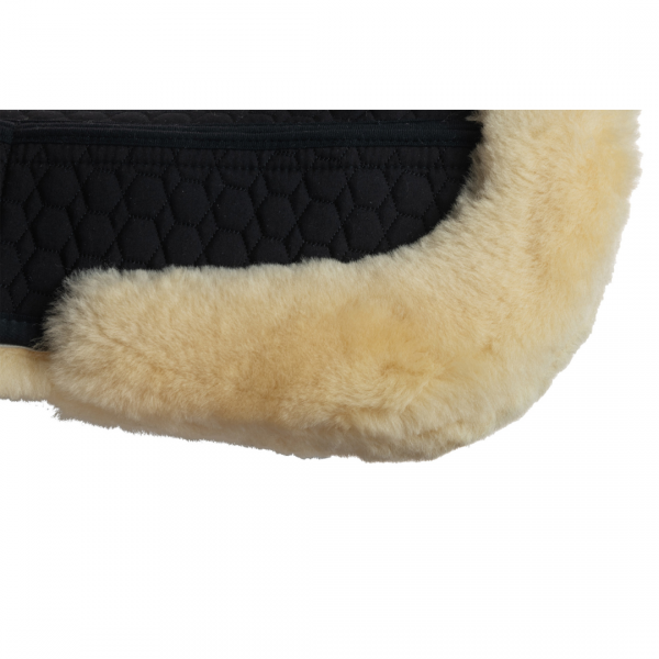 MATTES SYSTEM EWWA Podkładka pod siodło z futrem z owczej wełny dla koni wykłębionych