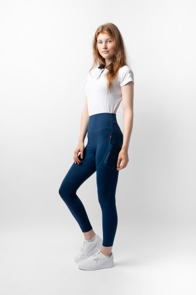 B VERTIGO LEONORA Ocieplane legginsy z pełnym lejem silikonowym ZIMOWE