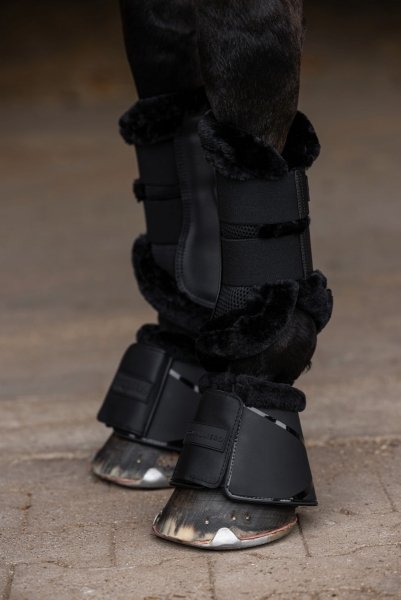 COVALLIERO BELL BOOTS Kaloszki z futerkiem dla konia