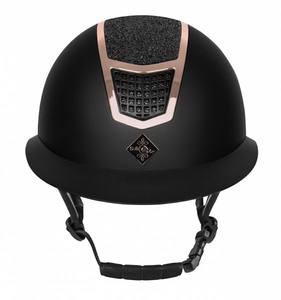 FAIR PLAY QUANTINUM WV ECLIPSE ROSEGOLD Kask jeździecki SZEROKI DASZEK