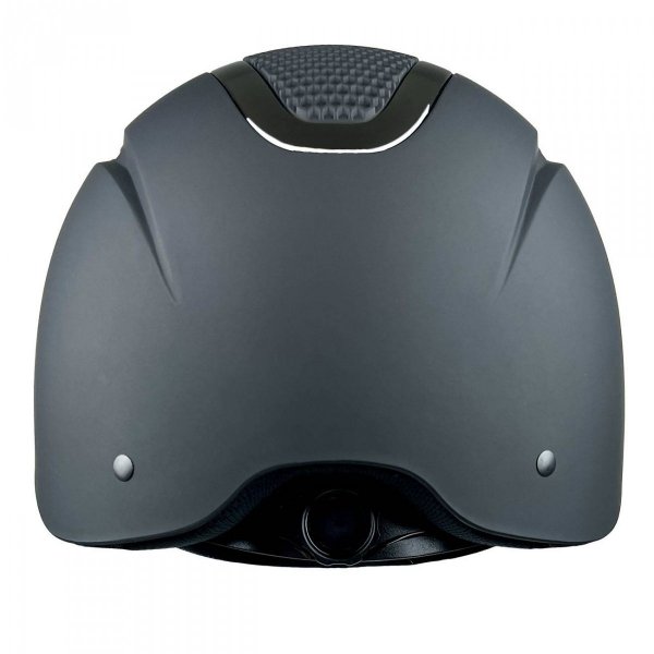 YORK SAPHIRE SHINY GUN Kask jeździecki regulowany