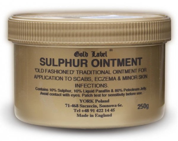 GOLD LABEL SULPHUR OINTMENT Maść siarczanowa