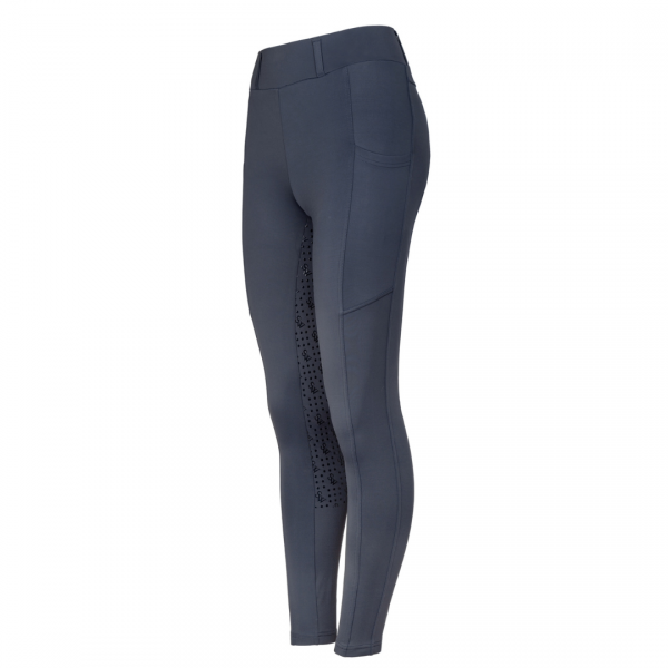 SILWEAR COMFORT PRO Legginsy jeździeckie z wysokim stanem i pełnym lejem silikonowym