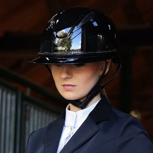 LAMICELL ALICE MIPS Kask jeździecki SZEROKI DASZEK