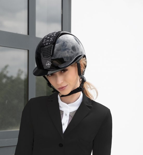 FAIR PLAY QUANTINUM WV CHIC SHINY Kask jeździecki SZEROKI DASZEK rozmiar L