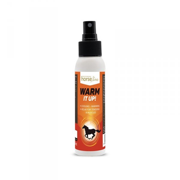 .HorseLinePRO WARM IT UP Wcierka chłodząco-rozgrzewająca odrężająca mięśnie po treningu 100ml