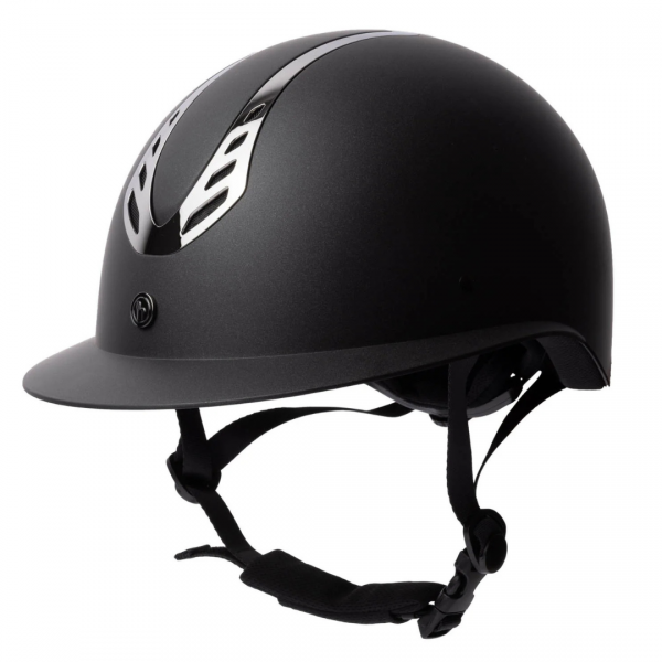 HORZE CADENCE Kask jeździecki regulowany SZEROKI DASZEK