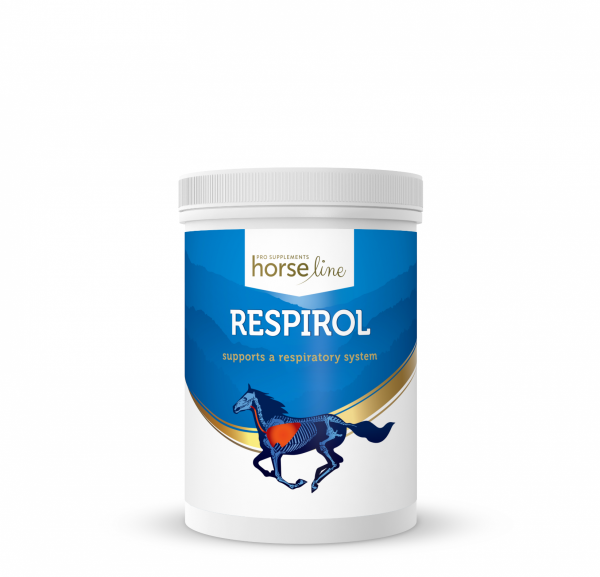 HorseLinePRO Respirol Preparat wspomagający układ oddechowy 600g 24H