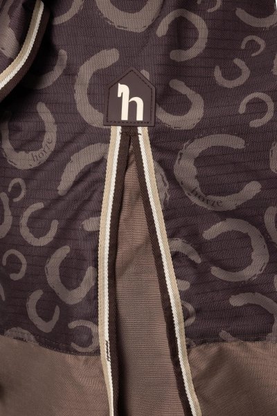 HORZE GLASGOW Derka padokowa przeciwdeszczowa z kapturem  0g