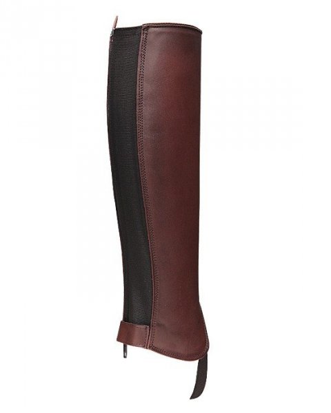 HIPPICA OFICERKOWE  Skórzane Sztylpy/Czapsy jeździeckie BRĄZOWE