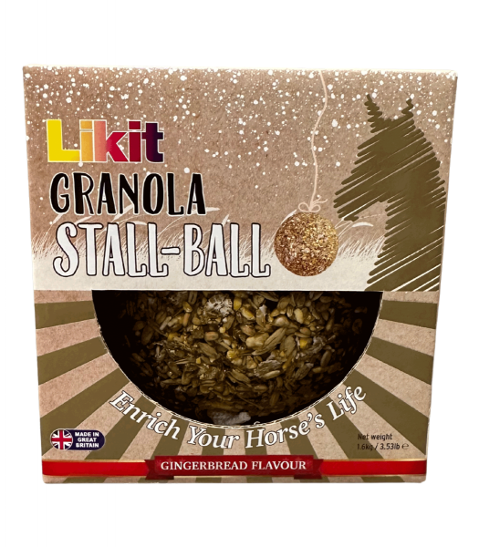 LIKIT GRANOLA Zbożowa zabawka/lizawka dla konia 1,6kg