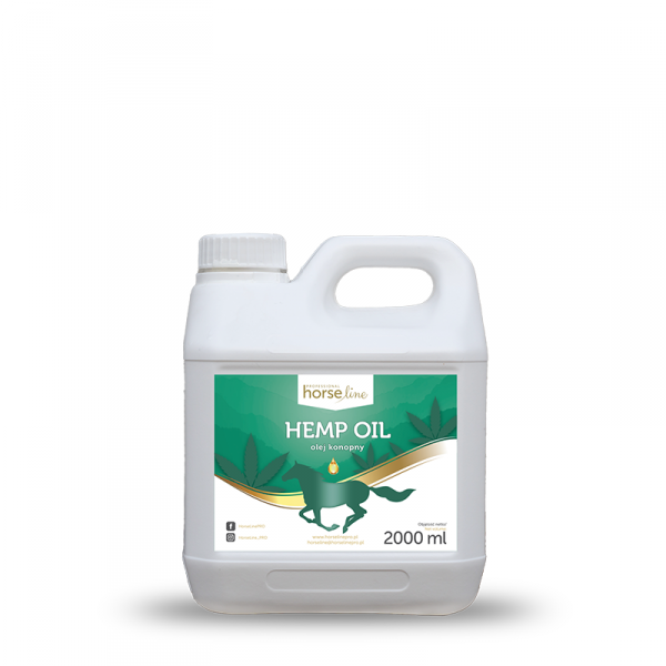 .HorseLinePRO Hemp Oil Olej lniano-konopny 2L