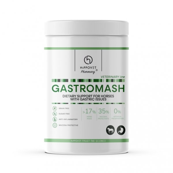 HIPPOVET PHARMACY GASTROMASH Kliniczny mesz dla koni wrzodowych 1kg