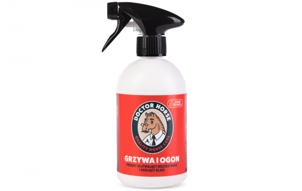 DOCTOR HORSE. GRZYWA I OGON Preparat do grzywy i ogona dla konia 500ml