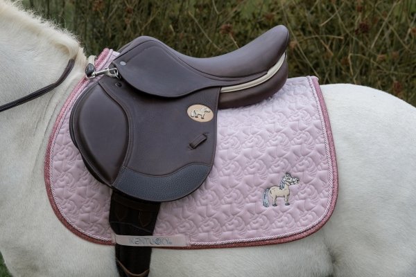 KENTUCKY UNICORN HEAD GLITTER Czaprak skokowy PONY