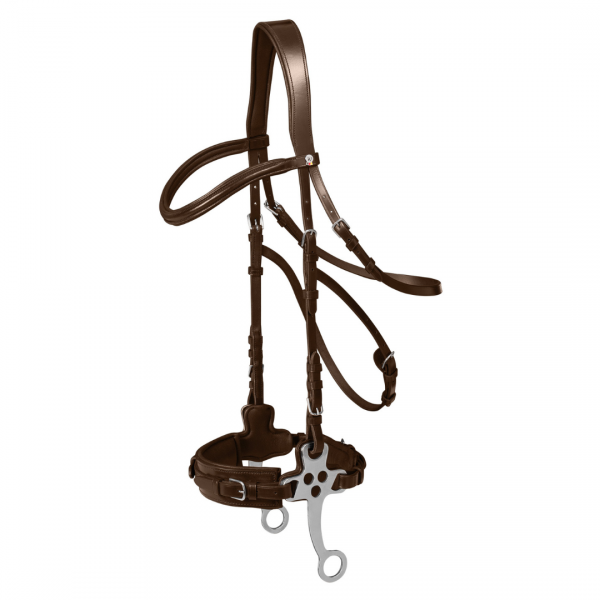 WALDHAUSEN X-LINE HACKAMORE Ogłowie bezwędzidłowe typu hackamore