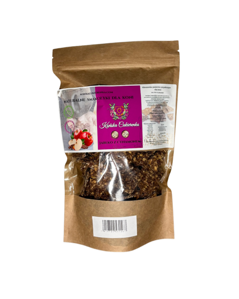 KOŃSKA.. CUKIERENKA Smakołyki/Cukierki naturalne dla koni RÓŻNE SMAKI 1L