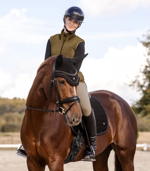 ELT ROTTERDAM Kamizelka polarowa jeździecka damska