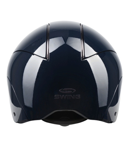SWING H24 GLOSSY Kask jeździecki regulowany GRANAT