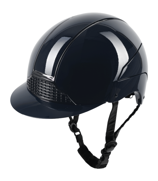 SWING H24 GLOSSY Kask jeździecki regulowany GRANAT