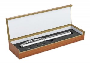 Długopis Wskaźnik Laserowy TouchPad Latarka +GRAWER