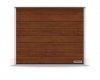 Brama RenoMatic 2440 x 2080 mm, Przetłoczenia M, Decocolor, Dark Oak + prowadzenie Z