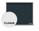 Brama RenoMatic 2375 x 2125 mm, Przetłoczenia L, Planar, kolor CH 7016 Matt deluxe antracytowy + prowadzenie Z