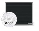 Brama RenoMatic 3000 x 2250 mm, Przetłoczenia M, Woodgrain, kolor CH 703 antracytowy z efektem metalicznym + prowadzenie Z