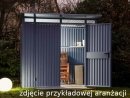 Domek ogrodowy z dachem dwuspadowym „Berry” model „Classic” typ 1