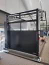 PROMOCJA: Brama przemysłowa segmentowa SPU F42 ocieplana stalowa 2500 x 2230 mm + napęd, RAL 9005 głęboki czarny