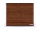 Brama RenoMatic 2500 x 2000 mm, Przetłoczenia M, Decocolor, Dark Oak + prowadzenie Z